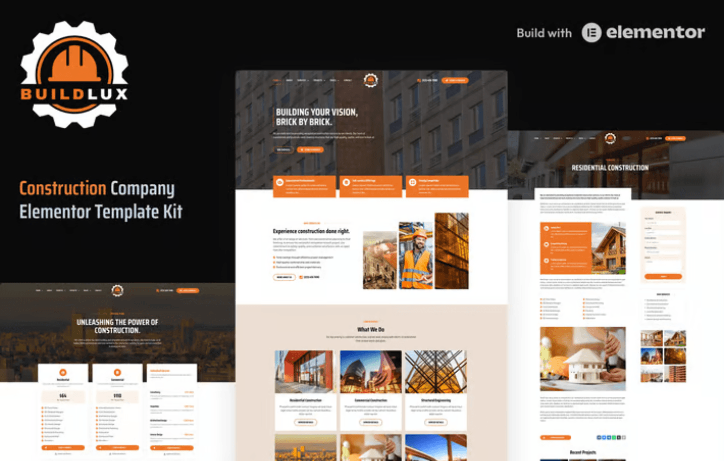 Buildlux – Construction Elementor Pro Template Kit Buildlux – Construction Elementor Pro Template Kit