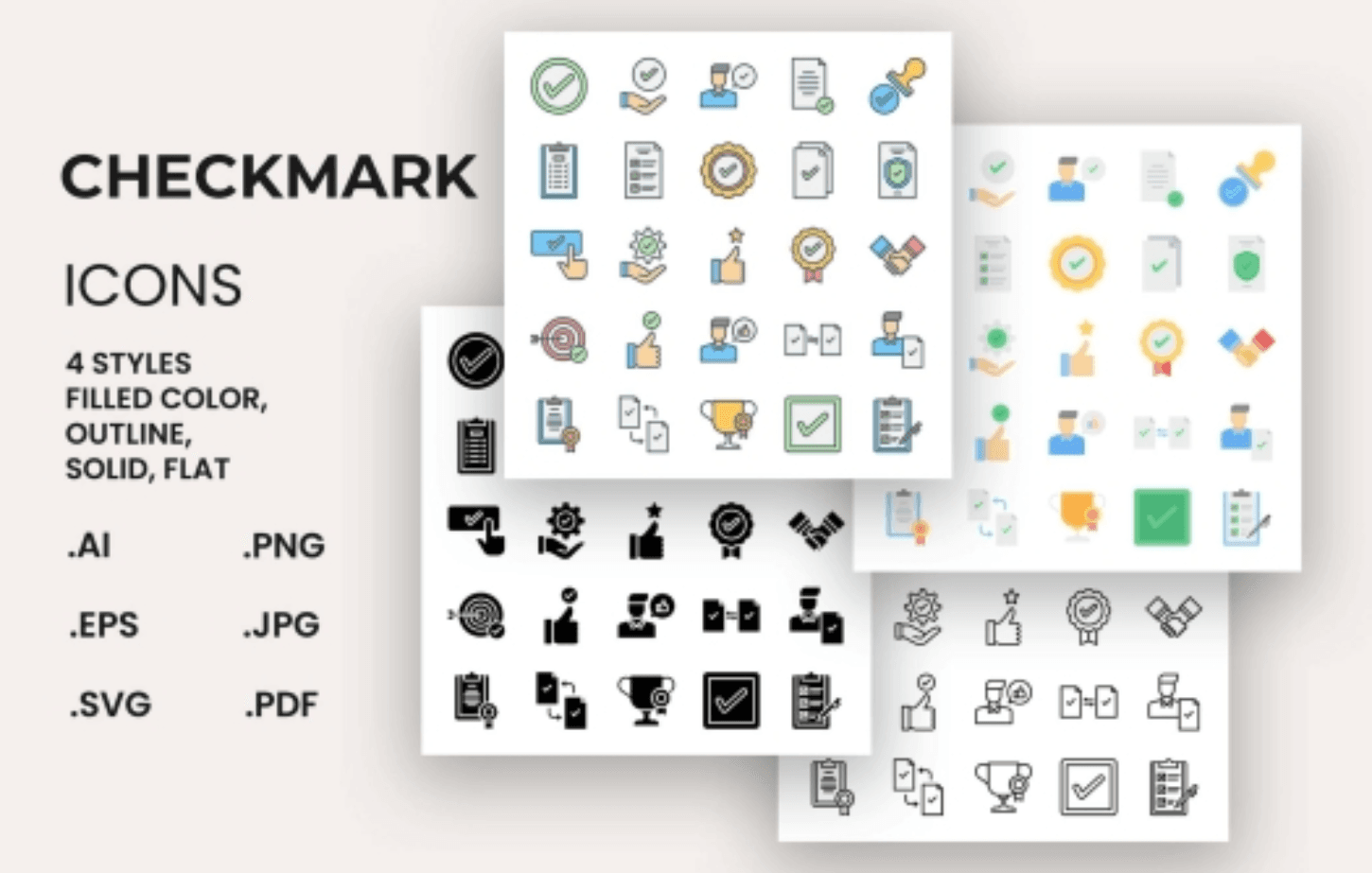Checkmark Icons Checkmark Icons