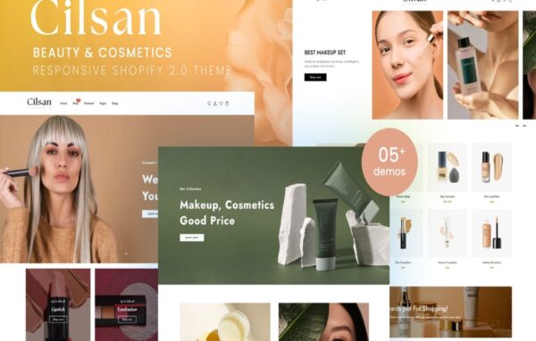 Cilsan – Beauty & Cosmetics Shopify 2.0 Theme - Image 1