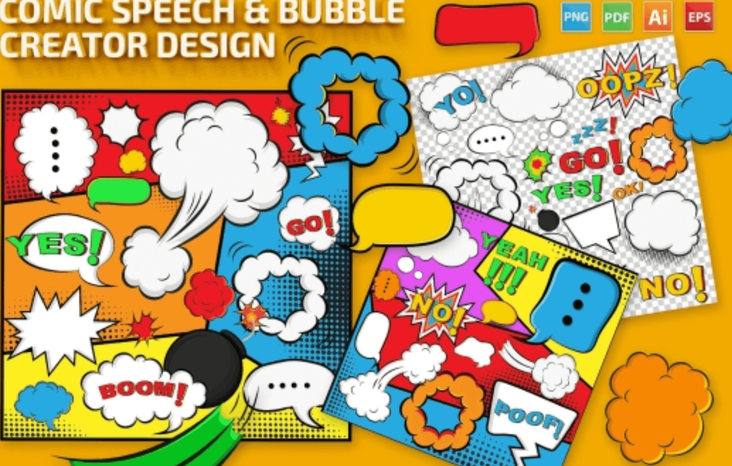 Comic Speech & Bubble Creator Comic Speech & Bubble Creator