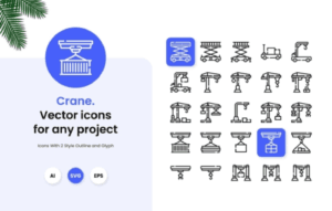 Crane Icons