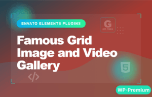 Famous – Responsive Image And Video Grid Gallery