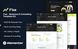 Fise Business & Consulting Elementor Template Kit
