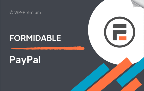 Formidable Forms – PayPal Add-On 3.09 - Image 1