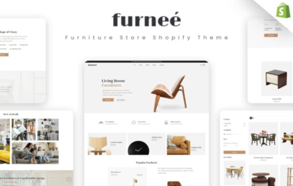 Furnee – Furniture Store Shopify Theme - Image 1