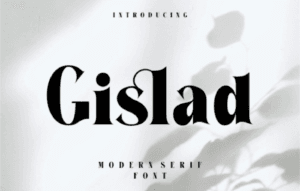 Gisland Modern Serif Font