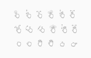 Hand Cursor And Pointer Icons