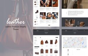 Leathery – Handcrafted Leather Store Theme