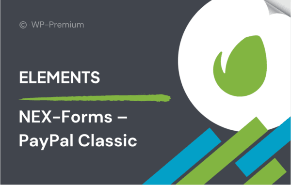 NEX-Forms – PayPal Add-on 7.5.12.1 - Image 1