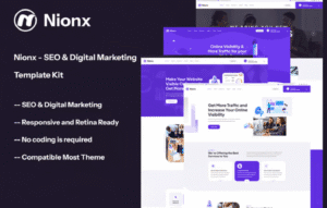 Nionx SEO & Digital Marketing Template Kit