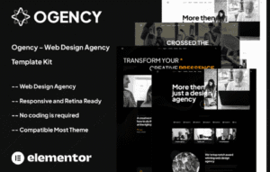 Ogency Web Design Agency Template Kit
