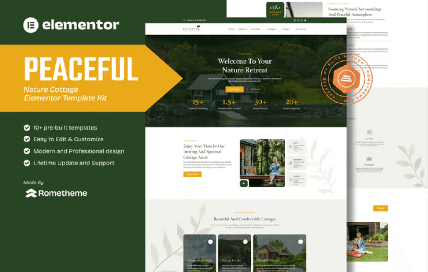 Peaceful-–-Nature-Cottage-Elementor-Template-Kit.png Peaceful – Nature Cottage Elementor Template Kit - Image 1