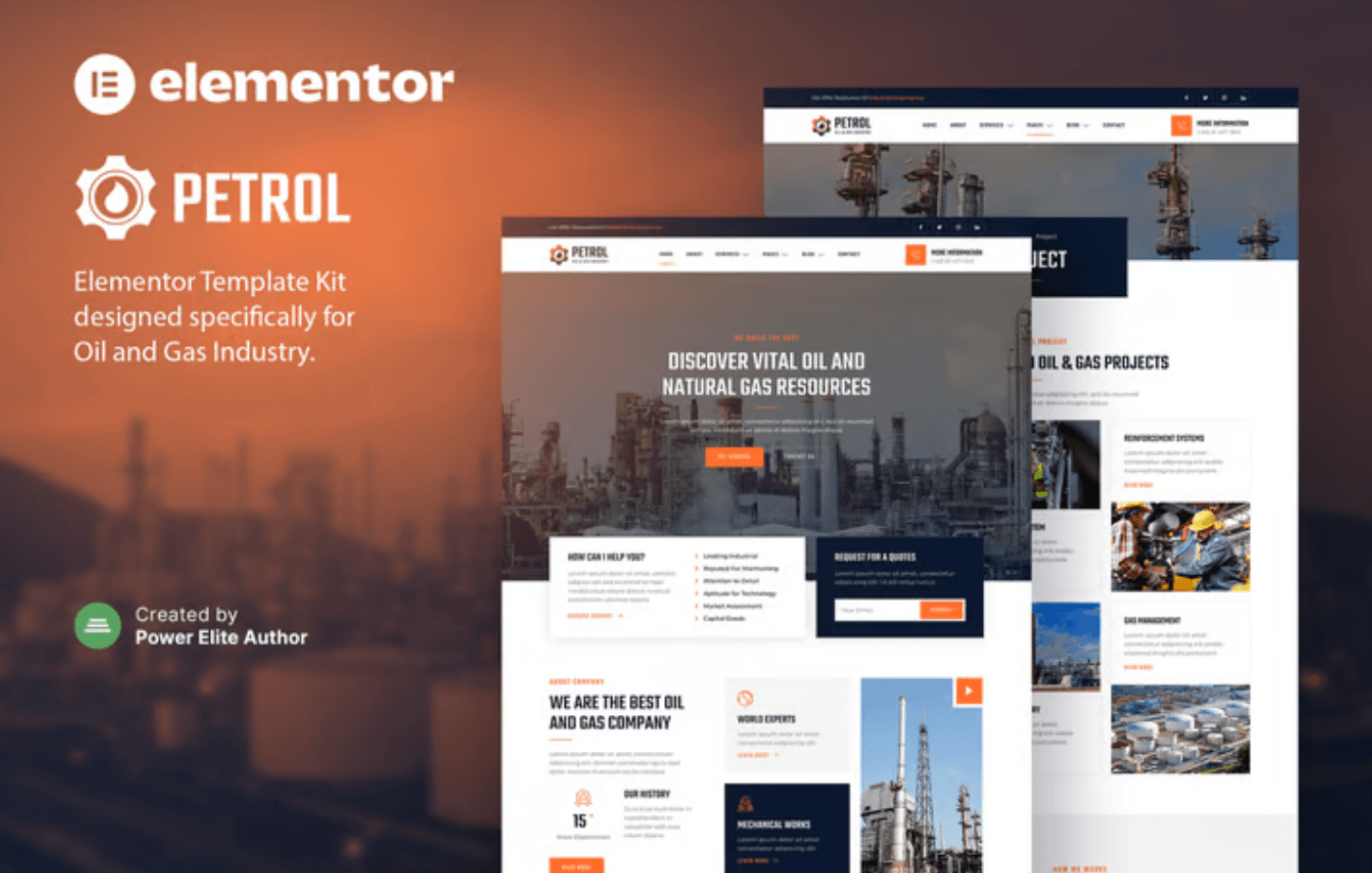 Petrol-–-Oil-Gas-Industry-Elementor-Template-Kit.png Petrol – Oil & Gas Industry Elementor Template Kit - Image 1