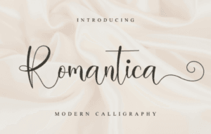 Romantica – Wedding Font