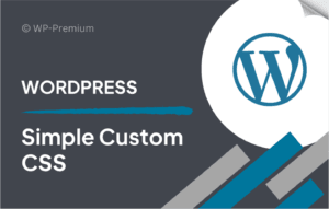 Simple Custom CSS and JS PRO 4.39