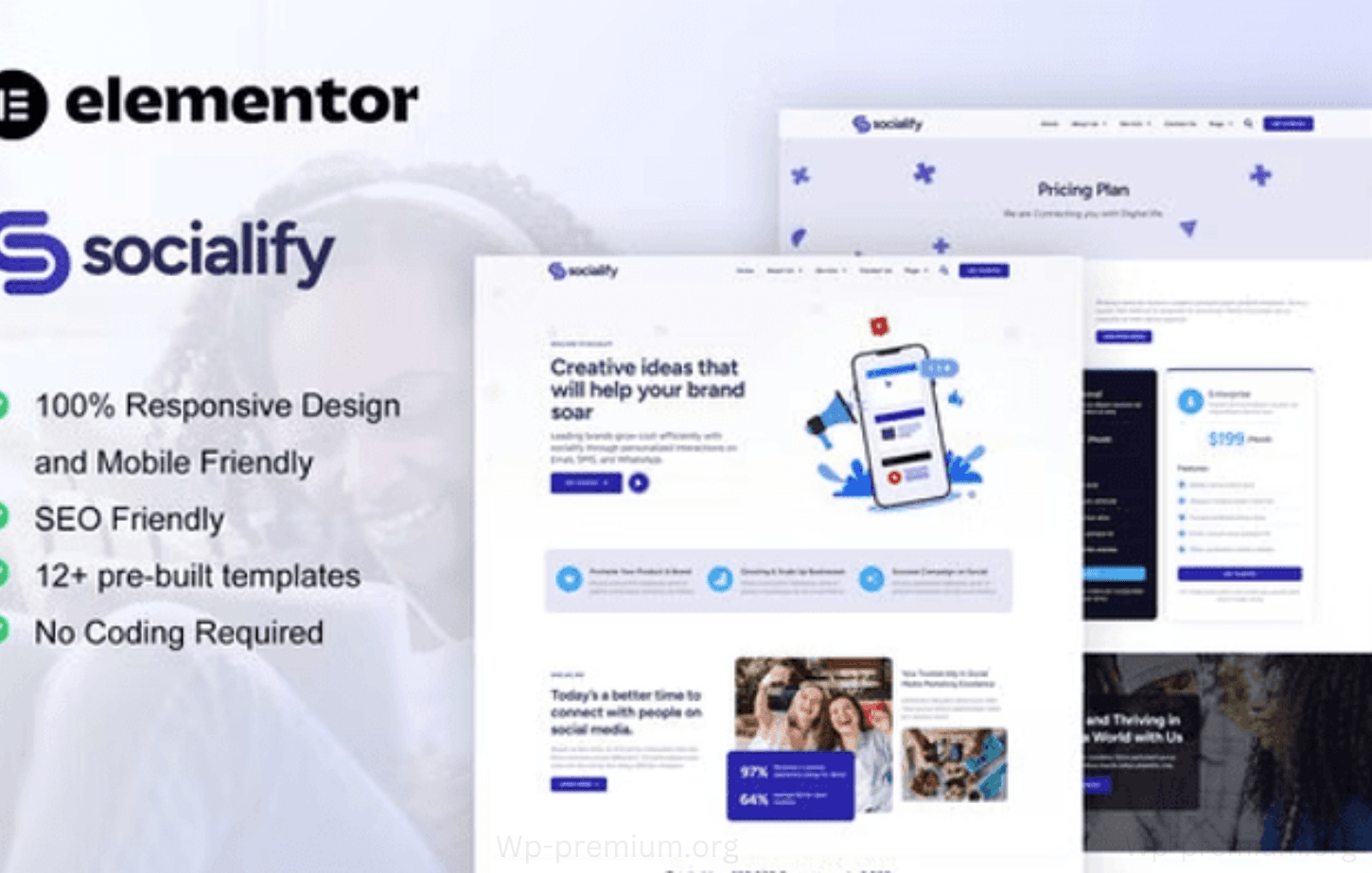 Best 10 Elementor Templates: Find the Perfect Fit for Your Website Socialify