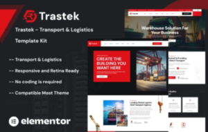 Trastek – Transport & Logistics Template Kit