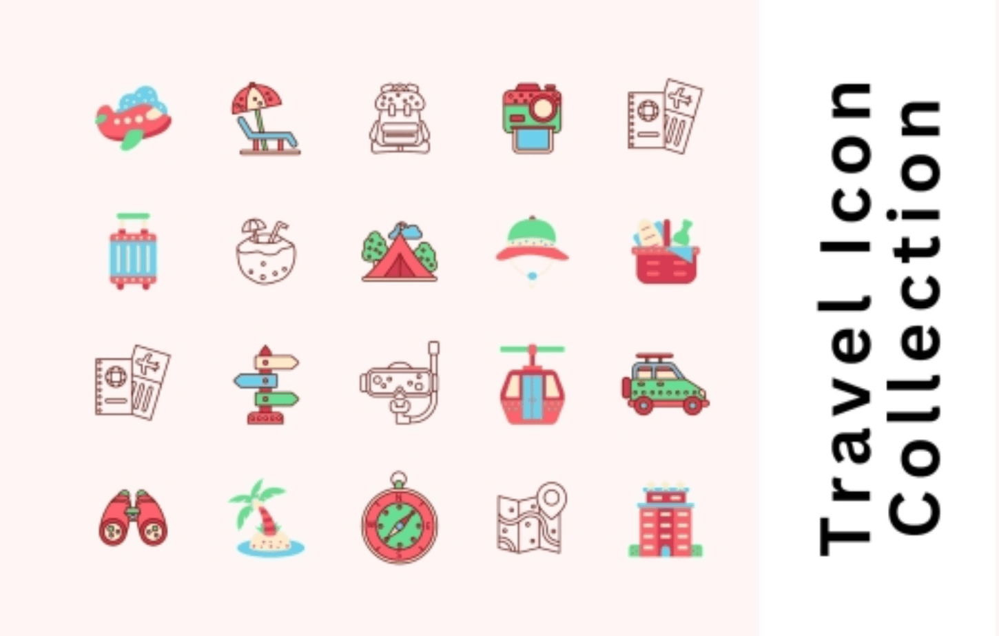 Travel Icon Collection Travel Icon Collection