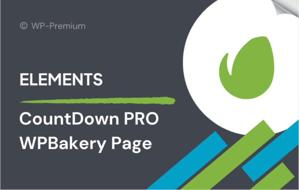 WPBakery Addon – CountDown Timer PRO 2.3 - Image 1