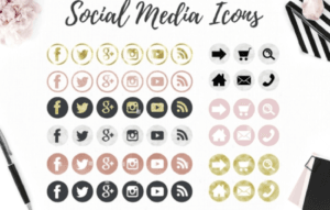 Web And Social Icons