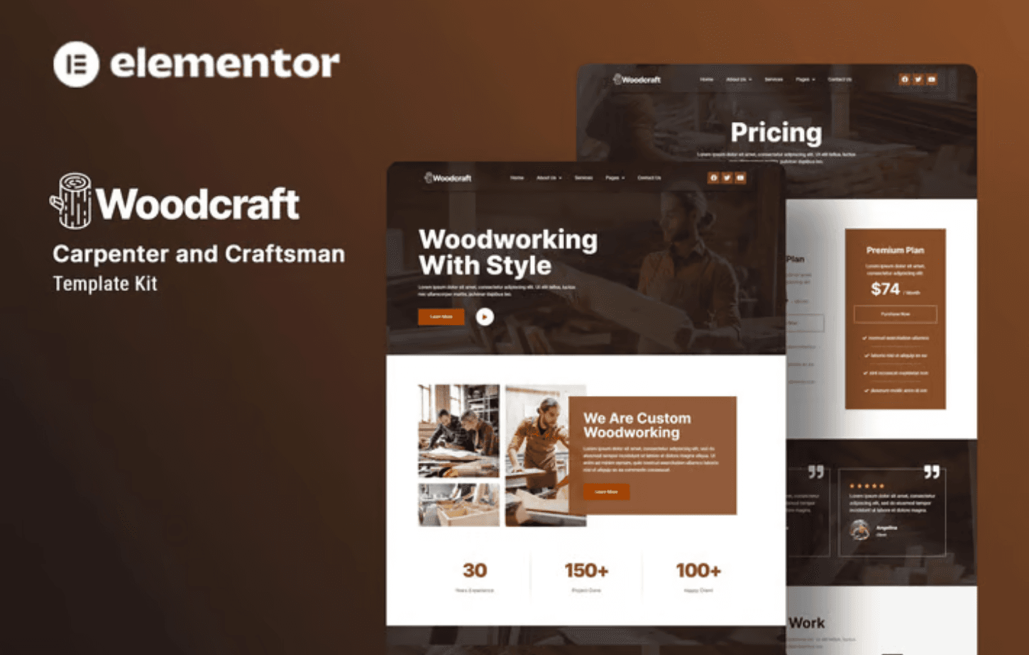 Woodcraft-–-Carpenter-Craftsman-Elementor-Template-Kit.png Woodcraft – Carpenter & Craftsman Elementor Template Kit - Image 1