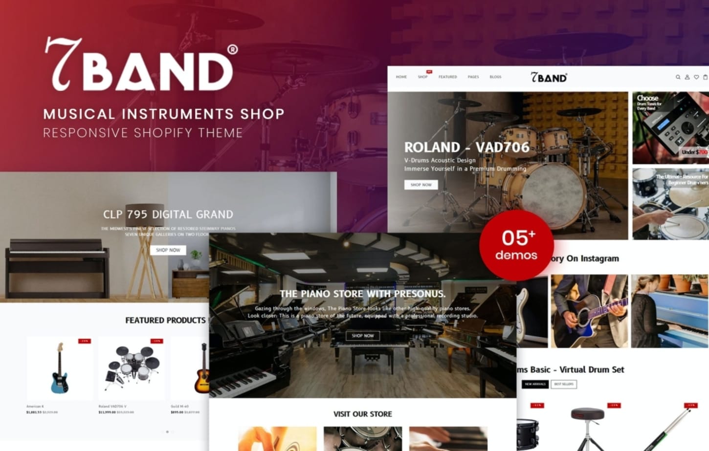 7Band – Musical Instruments Shop Shopify Theme 7Band – Musical Instruments Shop Shopify Theme