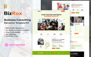 BizRox Business Consulting Elementor Template Kit