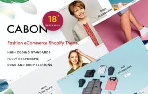Cabon Shopify theme