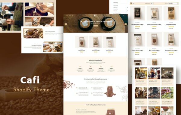 Cafi Shopify theme