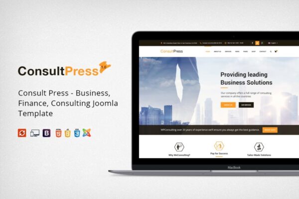 Consult Press – Finance, Consulting Joomla Theme