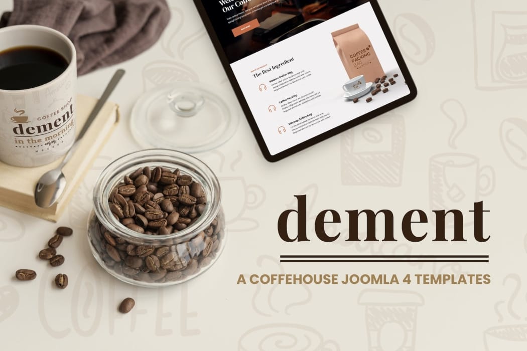 Dement – A Coffehouse Joomla 4 Templates Dement – A Coffehouse Joomla 4 Templates