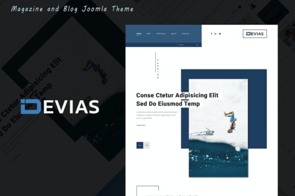 Devias Joomla Template