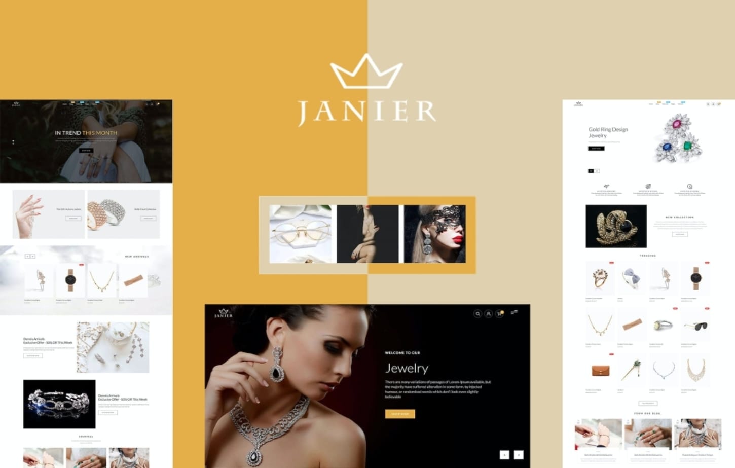 Janier Shopify Theme Janier Shopify theme