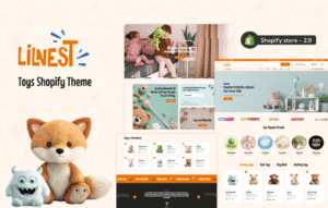 Lilnest – Kids Toys eCommerce Shopify Theme