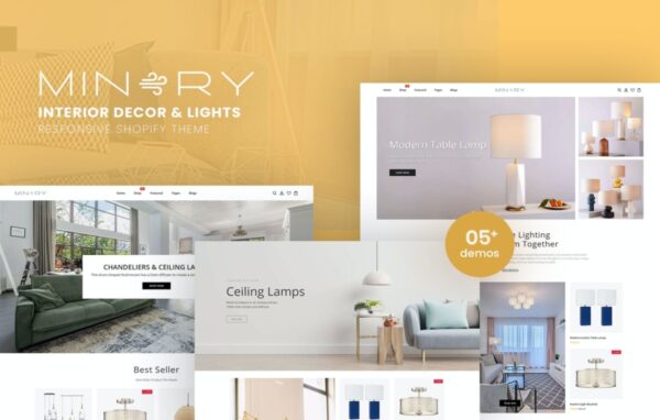 Minery Shopify theme