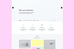 Minima – Creative & Professional Joomla Template