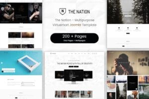 Nation – Multipurpose Virtuemart Joomla Template