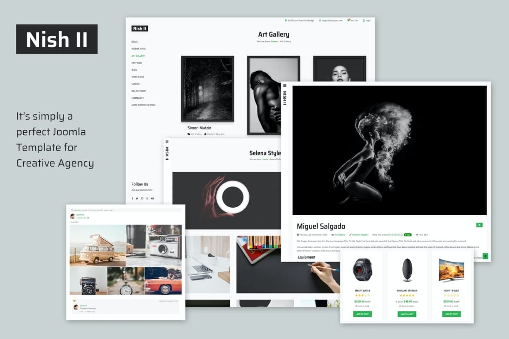 Nish II – Creative Joomla 4 Template Nish II – Creative Joomla 4 Template