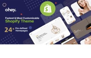 Ohey Shopify theme