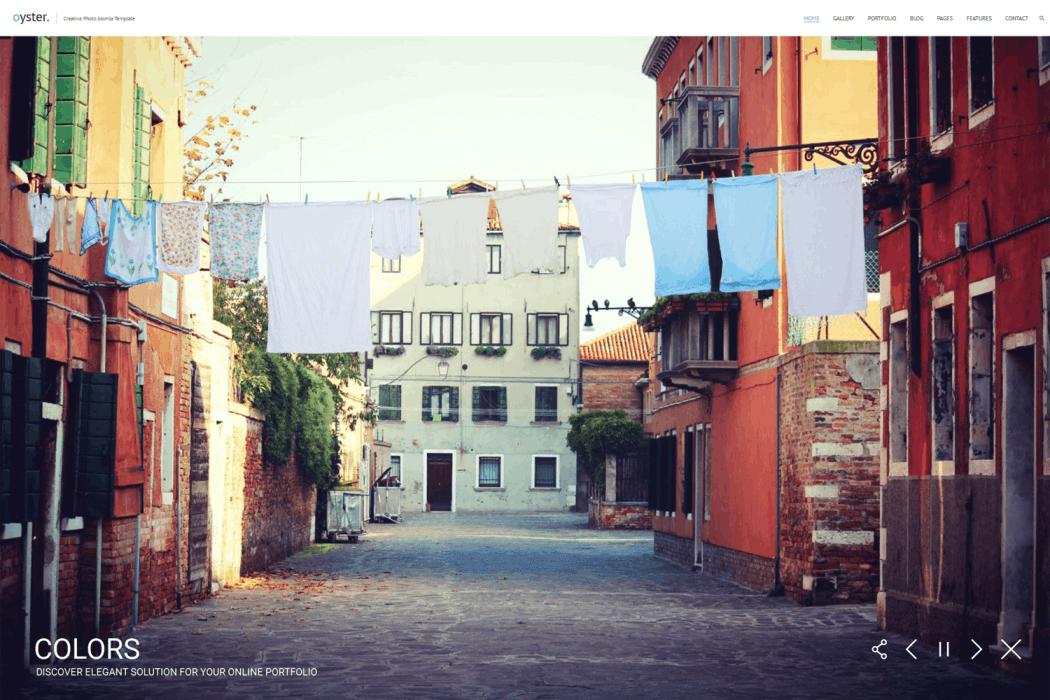 Oyster – Creative Photography Joomla Template Oyster – Creative Photography Joomla Template