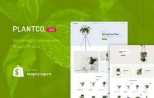 PLANTCO Shopify theme