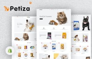 Petiza Shopify theme
