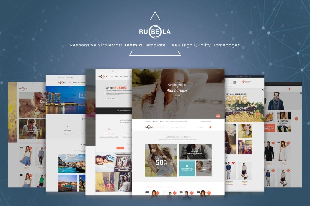 Rubela – Multipurpose VirtueMart Joomla Template Rubela – Multipurpose VirtueMart Joomla Template