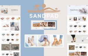 Sandpad Shopify theme