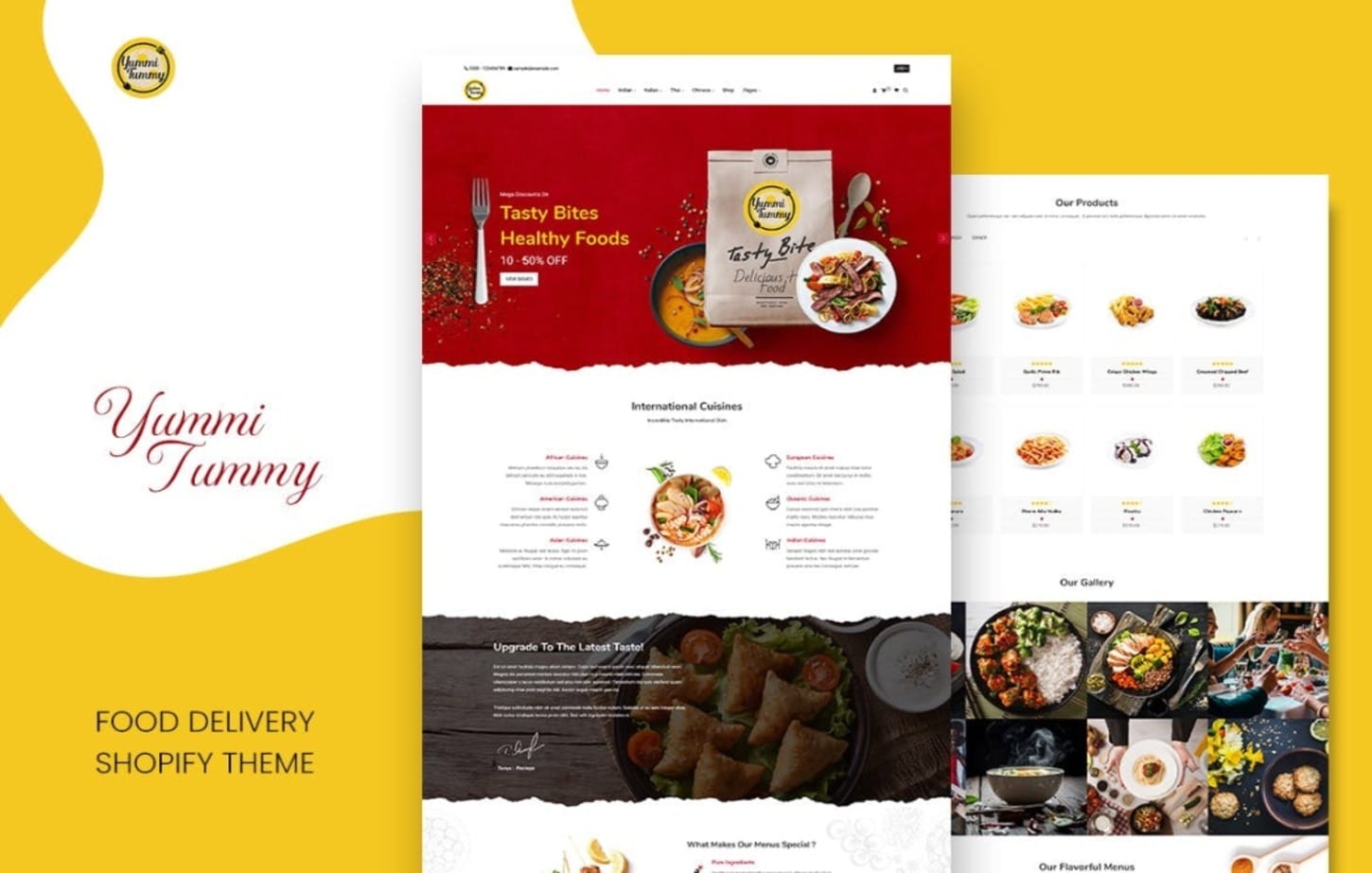 Yummi Shopify theme (1) Yummi Shopify theme