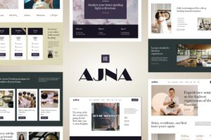 Ajna – Sound Healing & Music Therapy Elementor Pro Template Kit