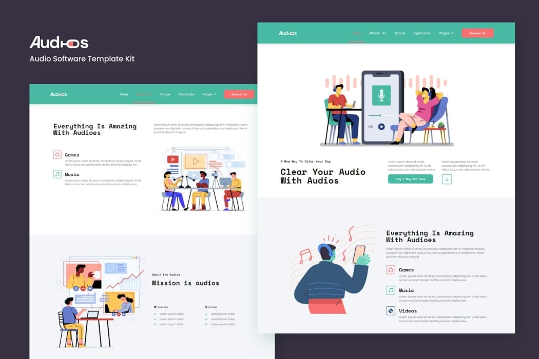 Audios – App Showcase Elementor Template Kit Audios – App Showcase Elementor Template Kit