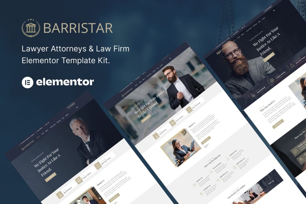 Barristar – Lawyer Attorney and Law Firm Template Kit Barristar – Lawyer Attorney and Law Firm Template Kit