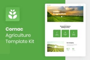 Cornac – Agriculture Elementor Template Kit