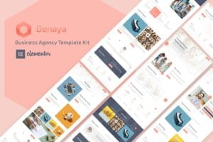 Denaya – Business Agency Elementor Template Kit